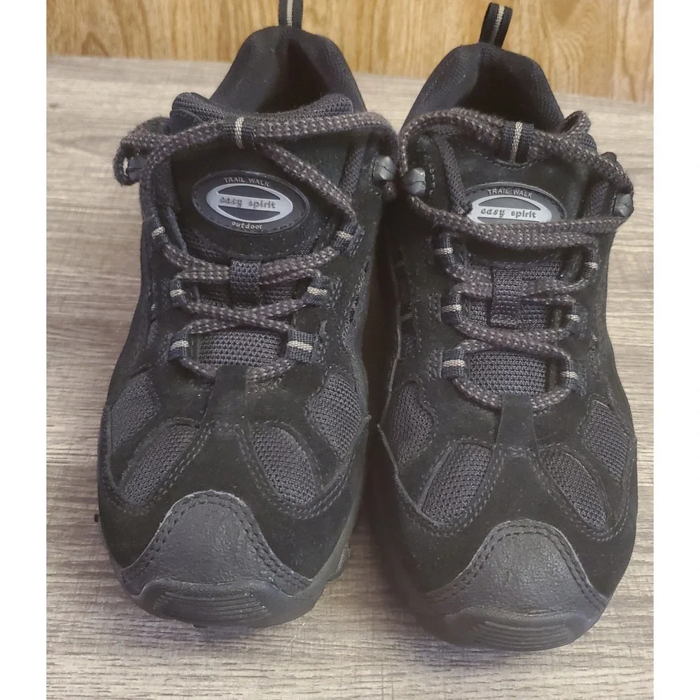 Easy Spirit‎ Lace Up Athletic Shoes Women's Size 6.5 Black